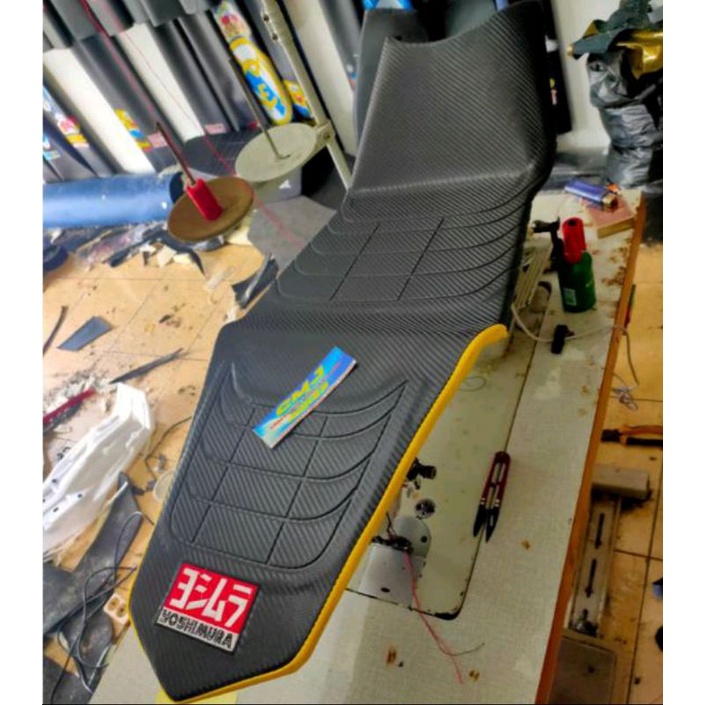 Jok slim CB150 R lama - Jok Yamaha CB 150 R lama custom - Jok slim CB150R modifikasi
