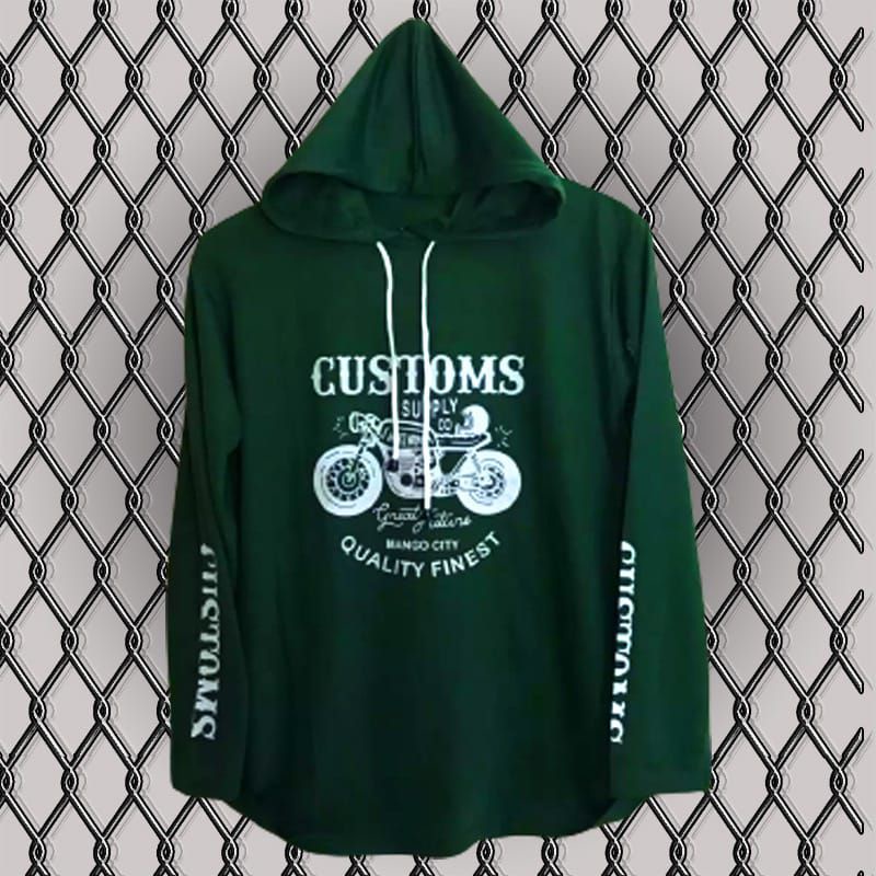 KAOS HODII BERTOPI LENGAN PANJANG/ KAOS KUPLUK BERTOPI/HOODIE LENGAN PANJANG PRIA/HOODIE LENGAN PANJ