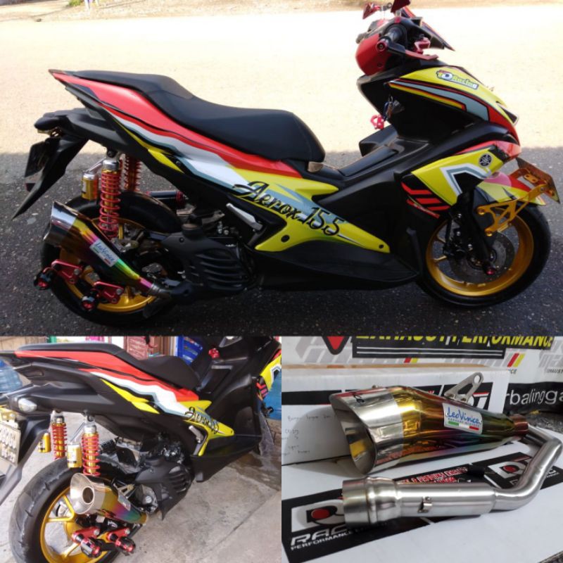 Knalpot Leovince Cobra For Yamaha Aerox