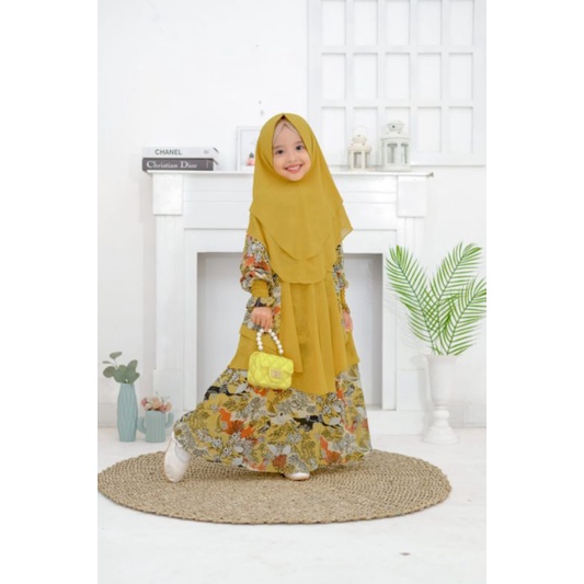 Gamis Syar'i Anak Usia 4 sampai 12 tahun