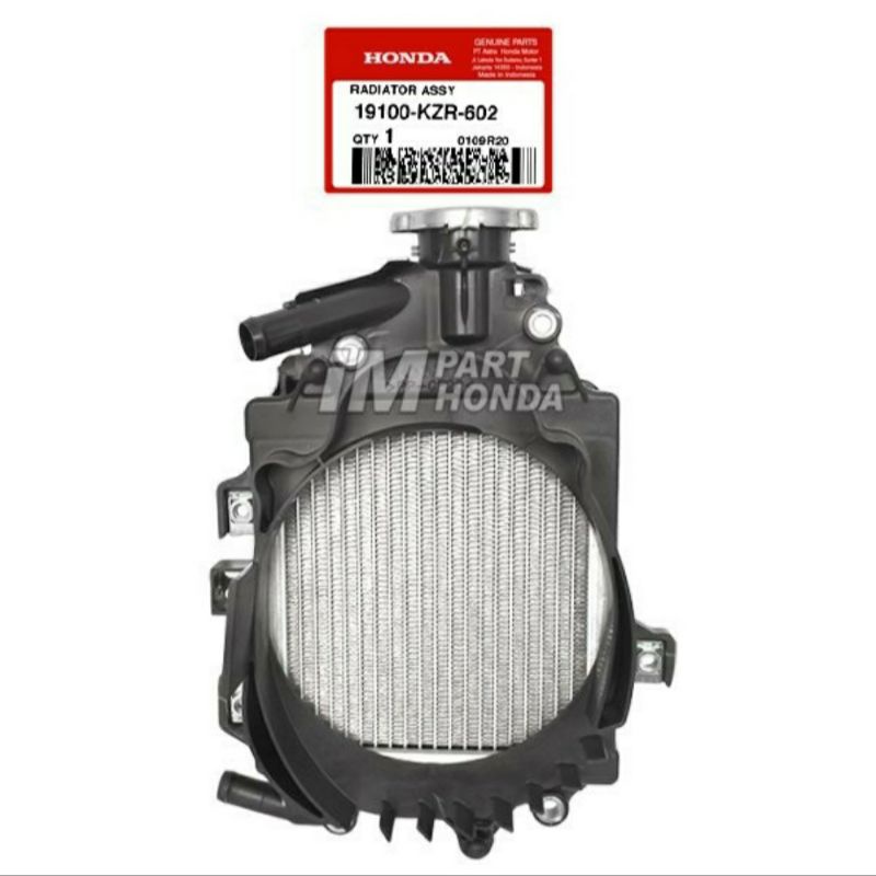 Radiator Vario 125 19100-KZR-602 Ori AHM