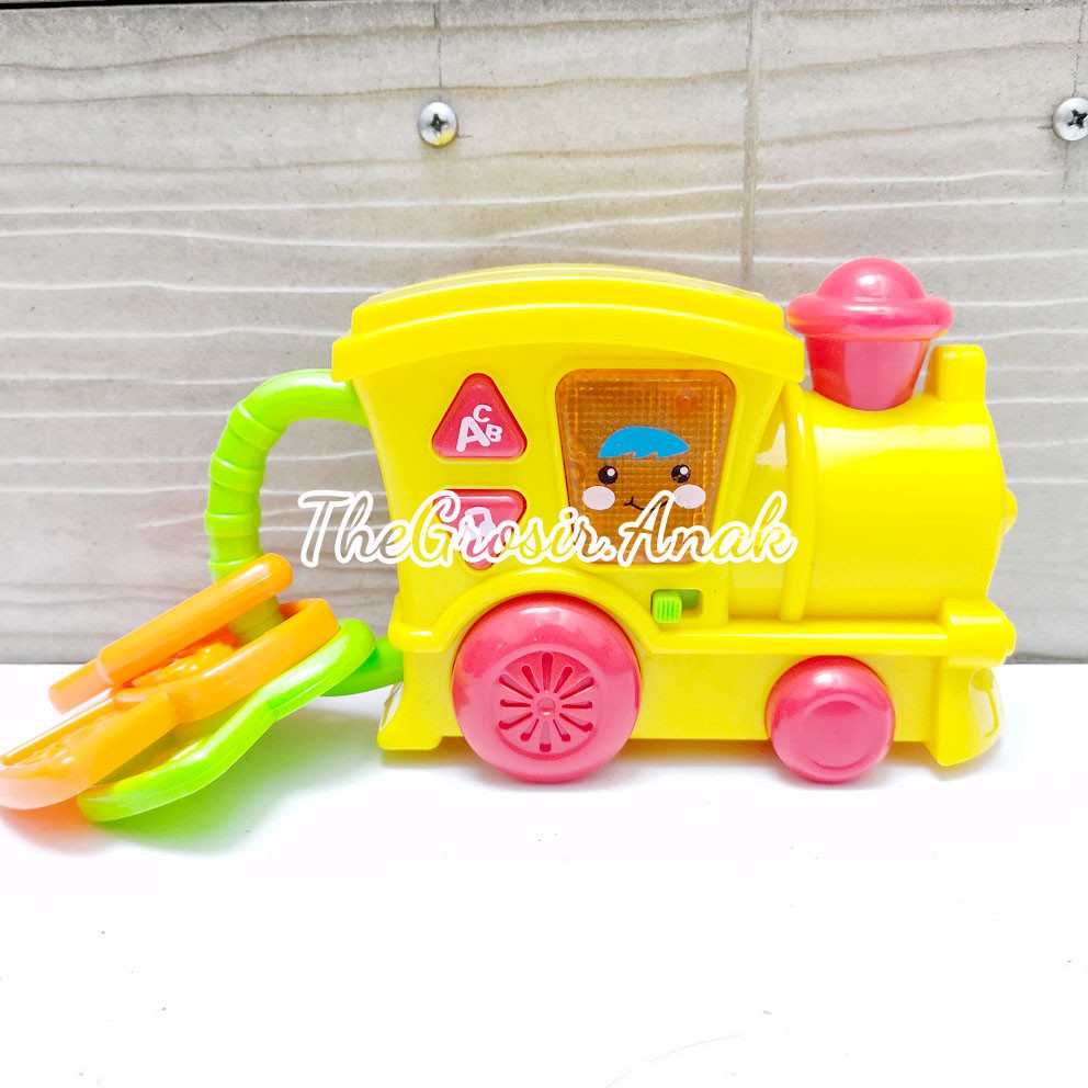 My 1st Train Key Rattle Mainan Bayi Kereta Api Musik Rattles