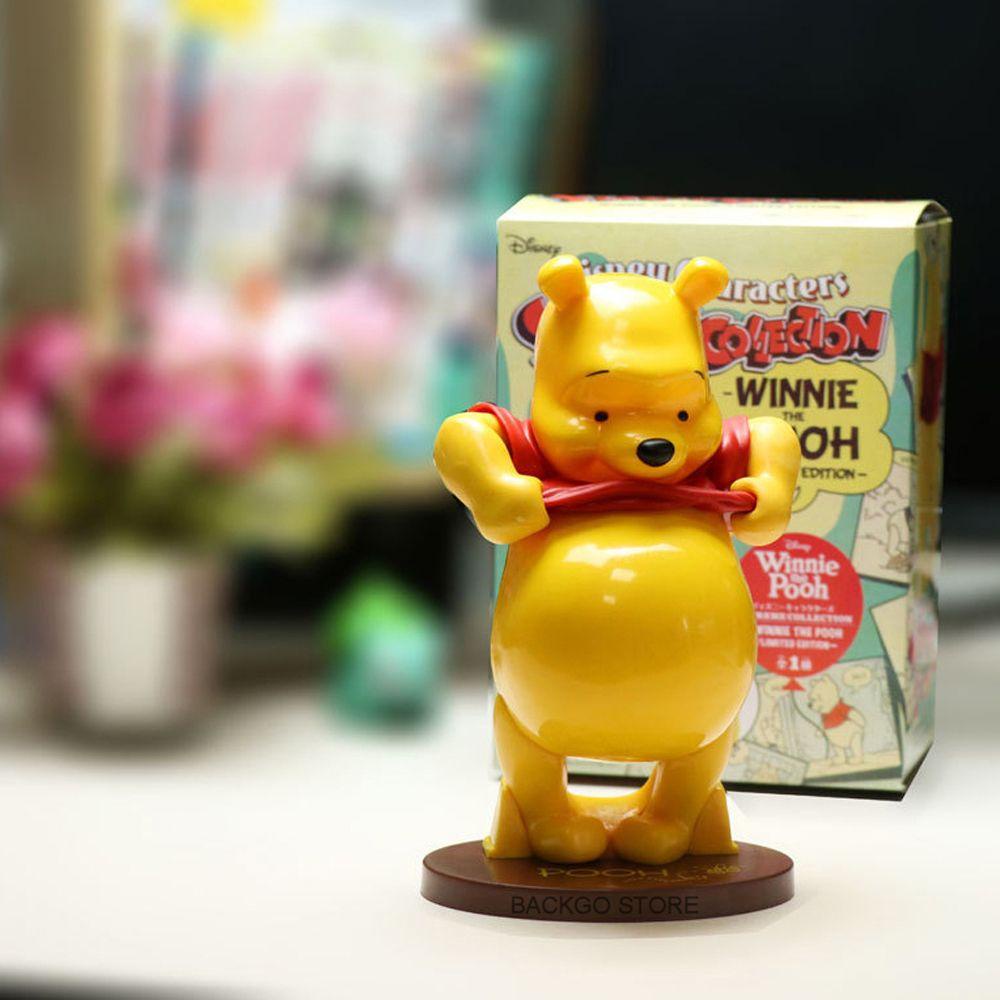 [Elegan] Winnie The Pooh Koleksi Anime Ornamen Mobil Kreatif Kartun Beruang 20cm Action Figure