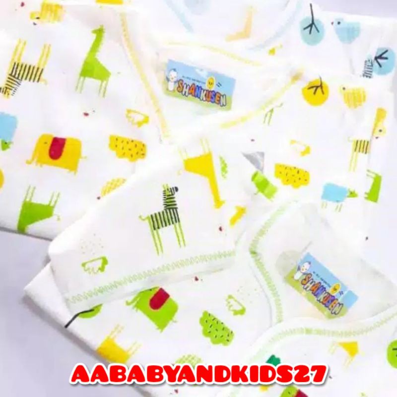 3PC BAJU BAYI SHANKUSEN LENGAN PENDEK-BAJU BAYI LENGAN PENDEK SHANKUSEN-BAJU BAYI LEMBUT BERKUALITAS