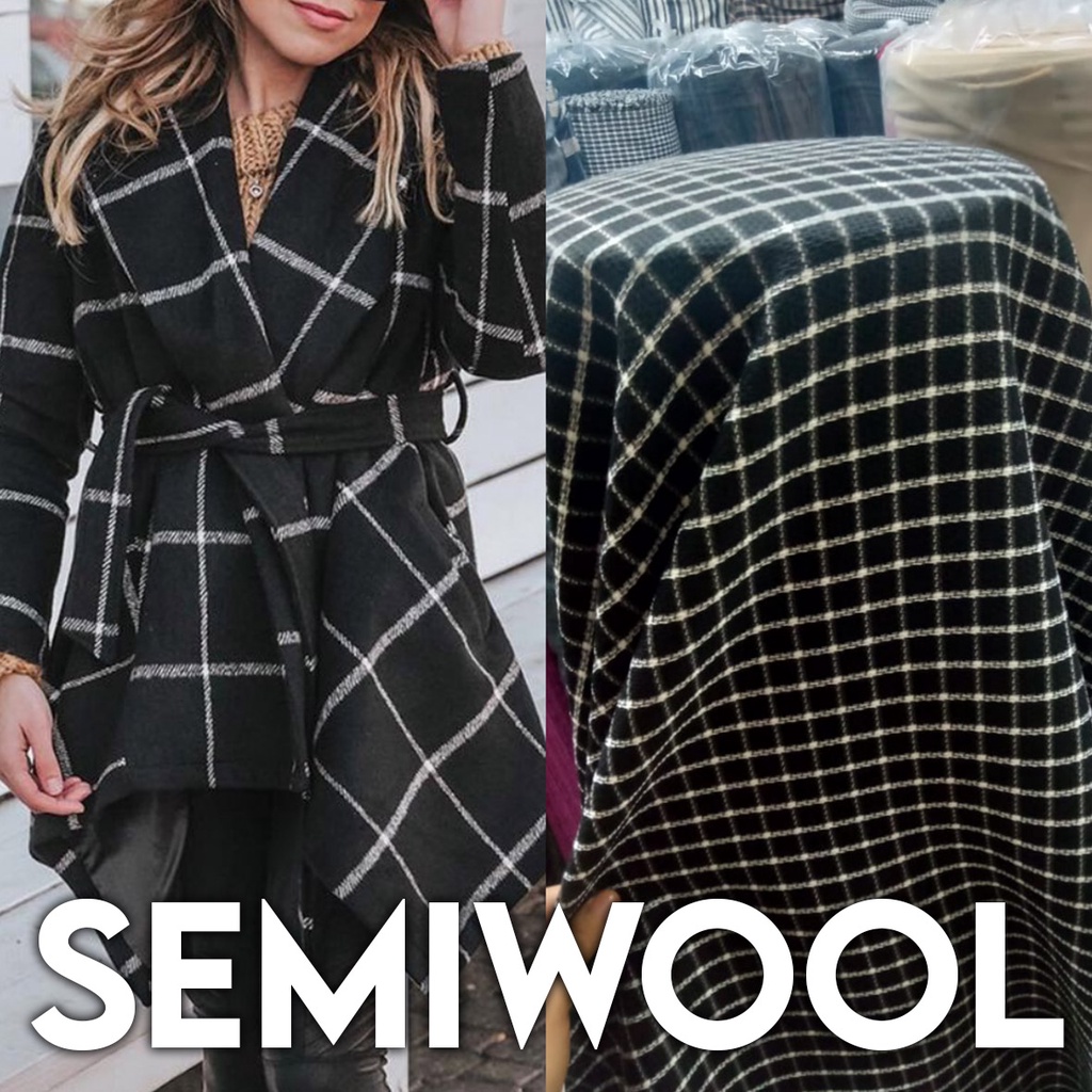 

Semiwool Square Tiles Dark Series