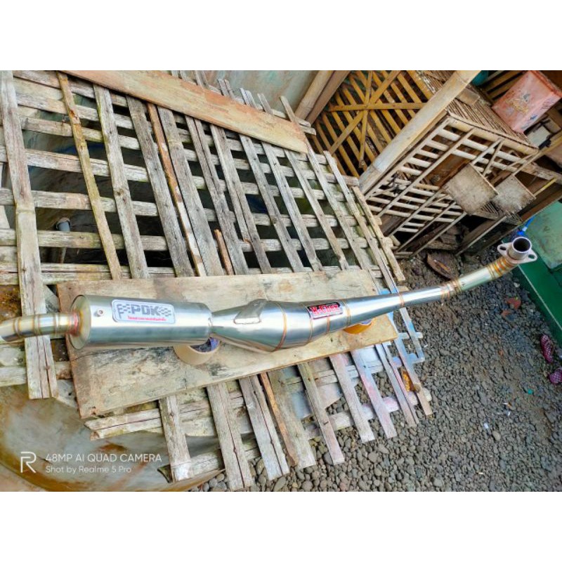 knalpot Satria 2 tak Full stanlis RCB