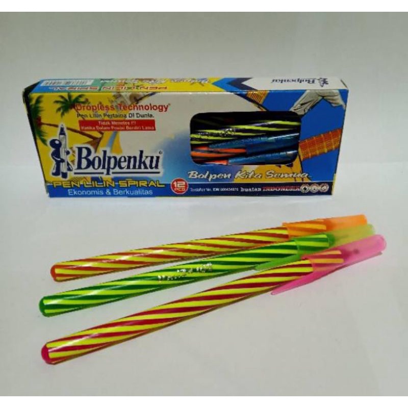 

BOLPENKU PULPEN LILIN V-031 isi 12