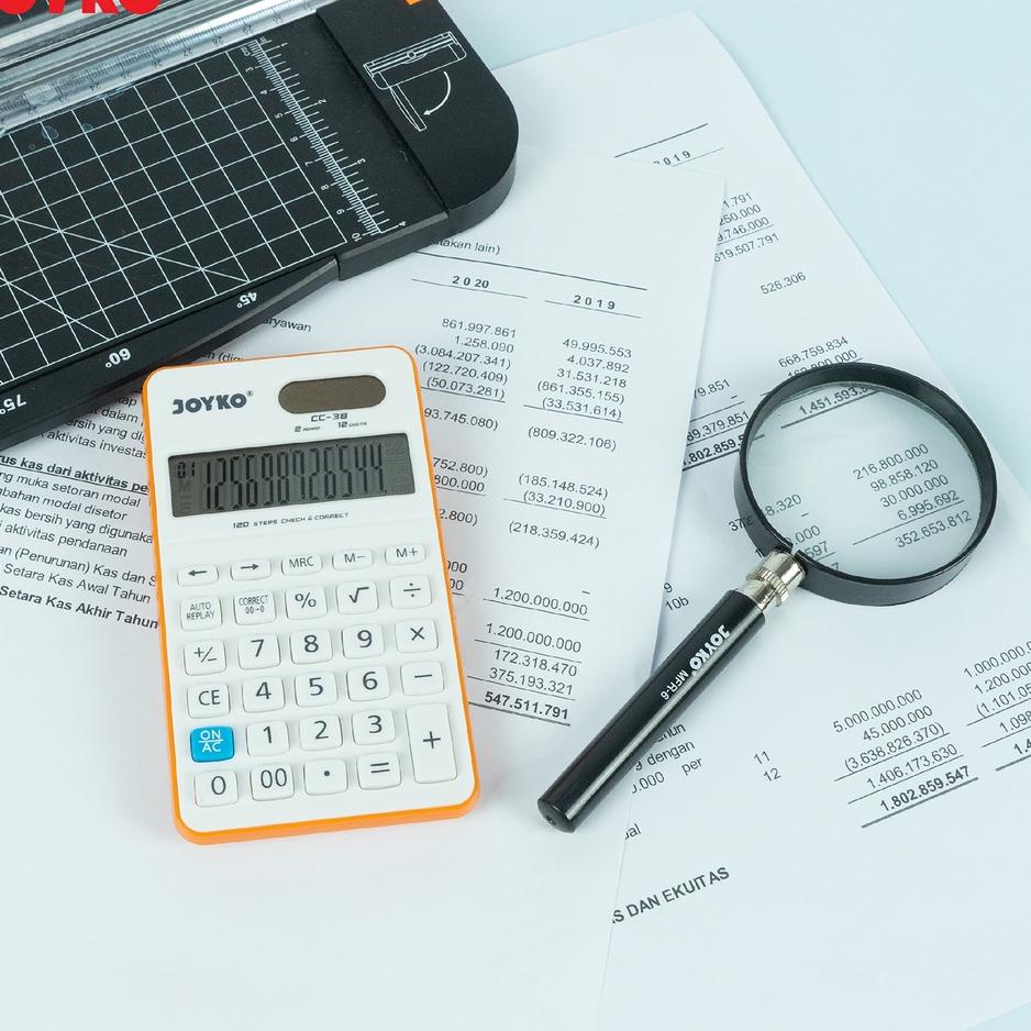 

Calculator Kalkulator Joyko CC-38 12 Digits Check Correct ,,