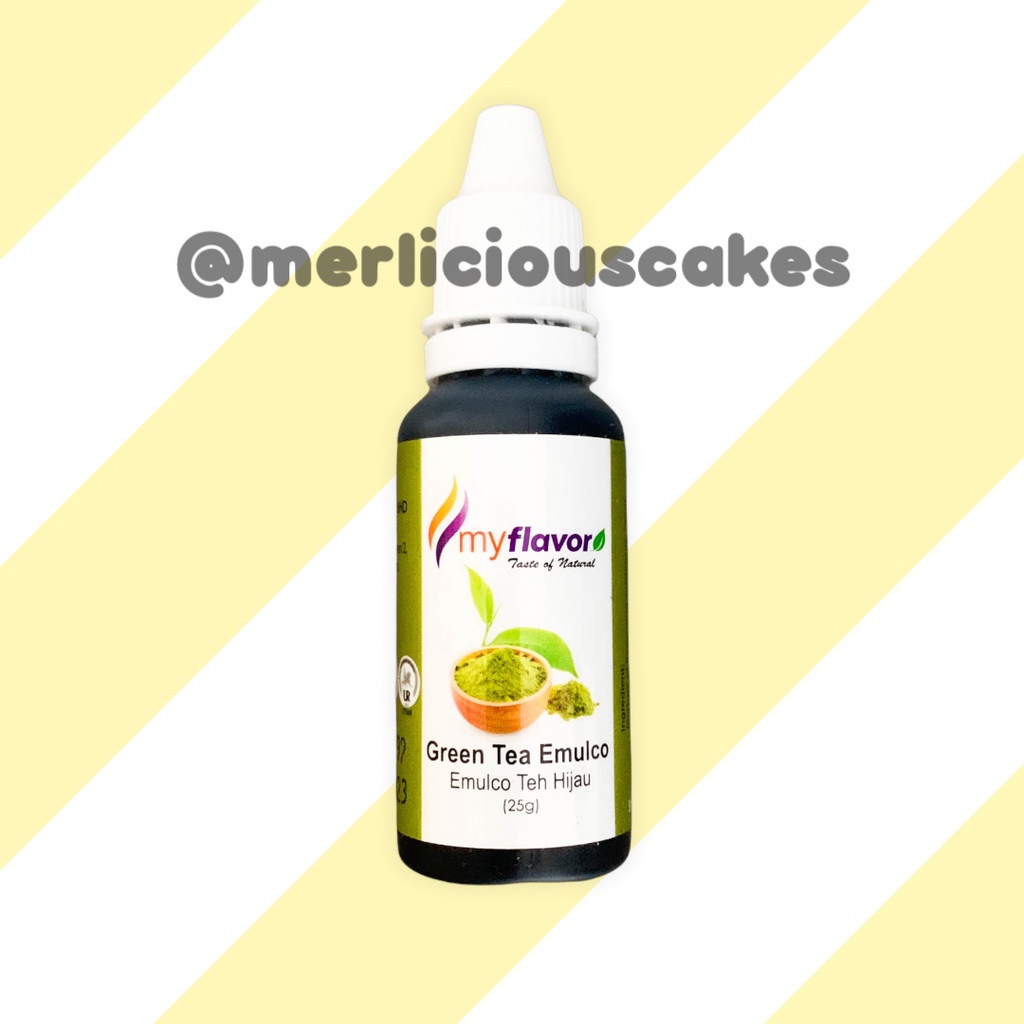

My Flavor Green Tea Emulco Perasa dan Pewarna Makanan