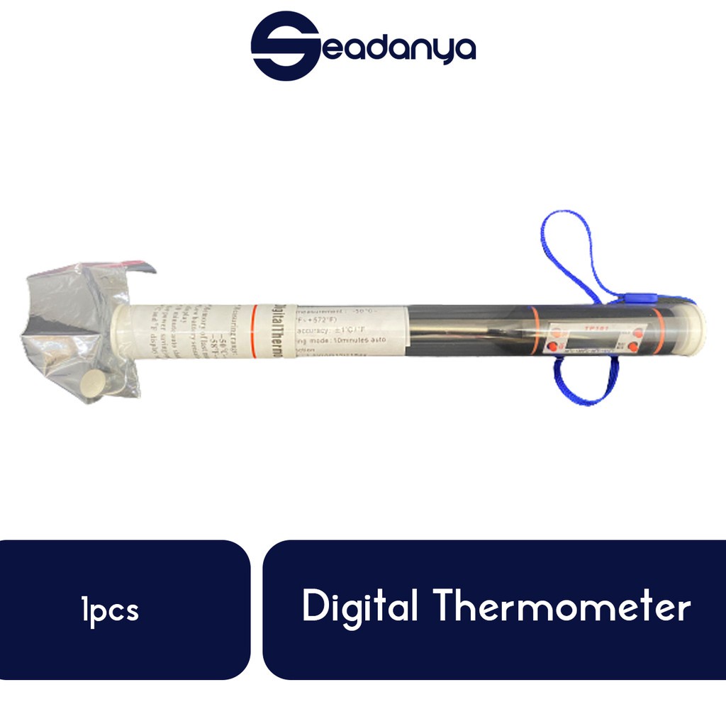 

Digital Thermometer Adonan/Kue/Cake - Alat Pengukur Suhu Digital untuk Makanan 1pcs/Termometer