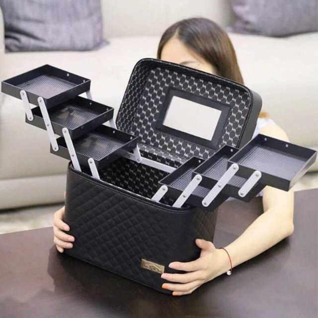 Koper Make Up Box/ Beauty Case/  Kotak Kosmetik