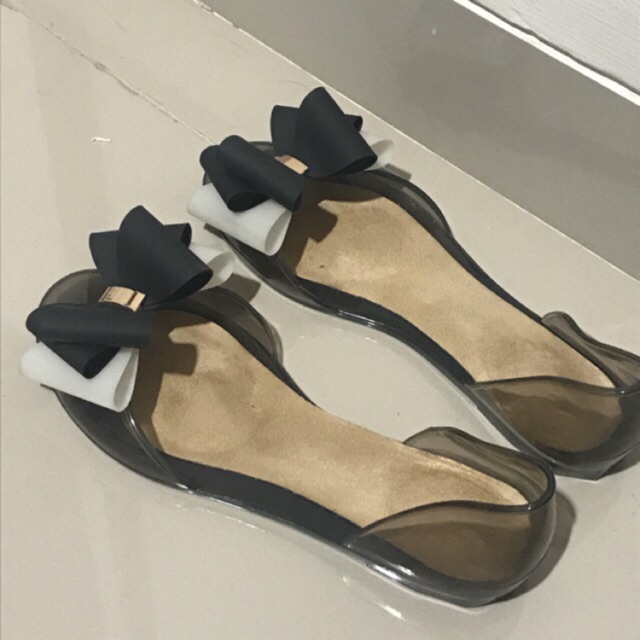 100% ORIGINAL STACCATO JELLY FLAT SHOES
