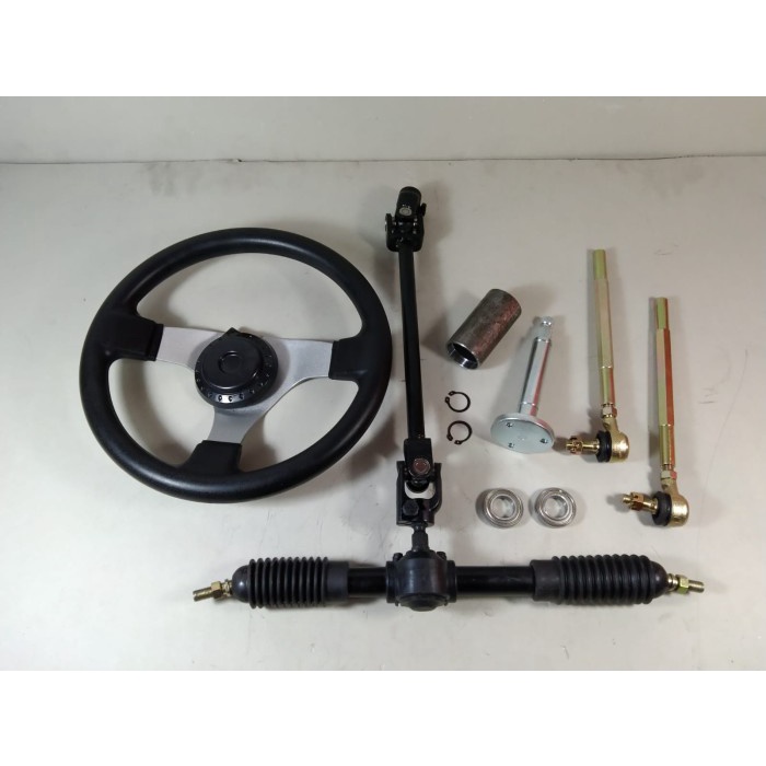 {bekas} Rack Steering - Rak Stir SET 43cm ATV - Buggy - Mini Jeep - Universal Diskon