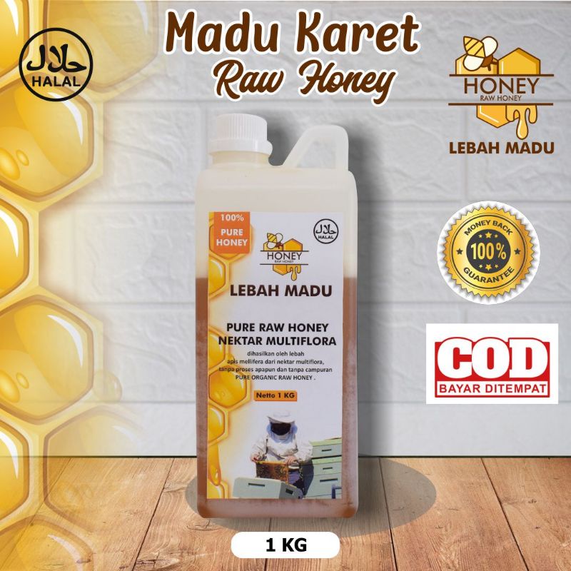 

MADU KARET MADU ASLI MURNI 1KG MADU HUTAN RAW HONEY 1KG COD