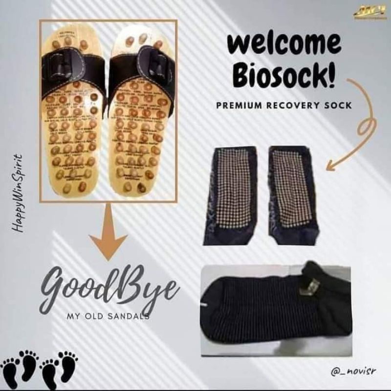 Kaos kaki kesehatan Bio Recovery premium sock