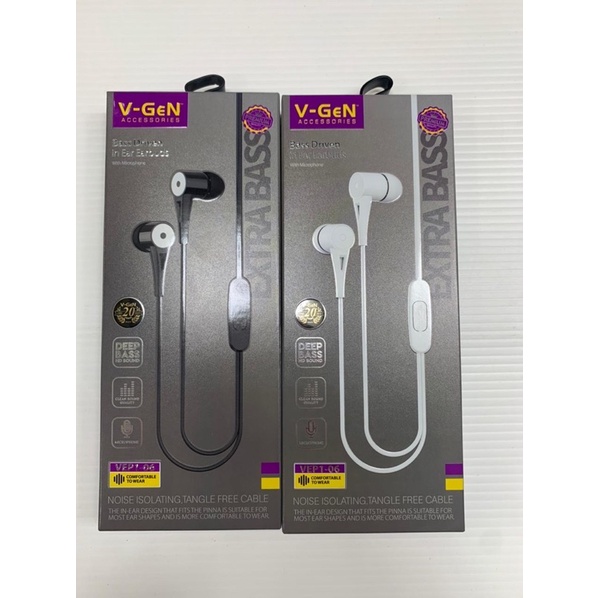 PROMO HANDSFREE VGEN VEP1 06 ORIGINAL EXTRBASS FOR ALL SMARTPHONE