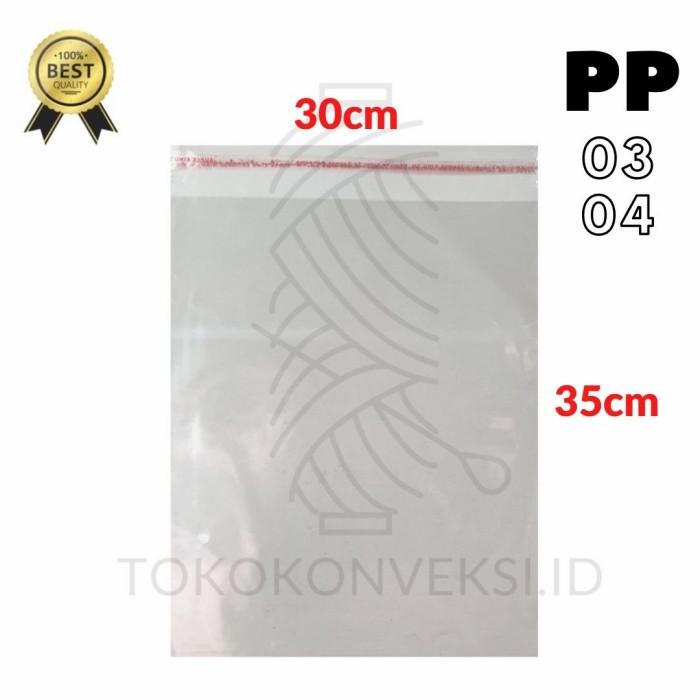 

Wrap Plastik Opp 500 Lembar 30X35 Tebal 03/04