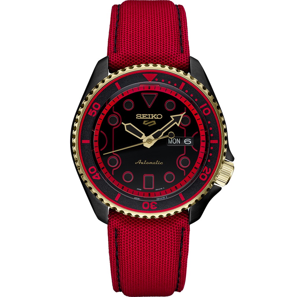 Seiko 5 Sports SRPF20K1  SRPF20 X Street Fighter KEN