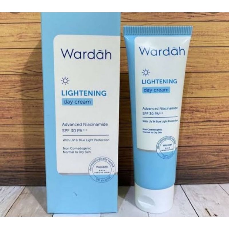WARDAH LIGHTNING NIGHT CREAM DAN DAY CREAM