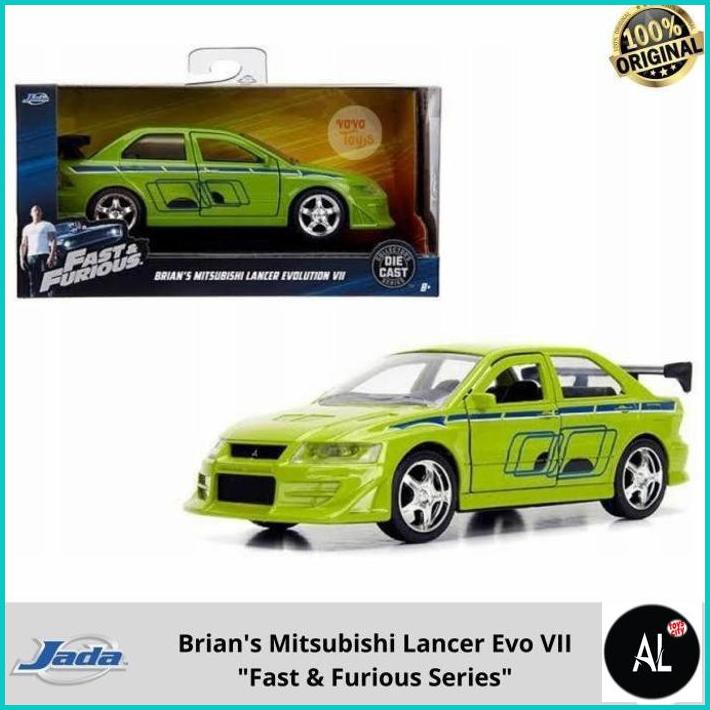 Al Jada 1/32 Fast Furious Brian Mitsubishi Lancer Evolution Vii