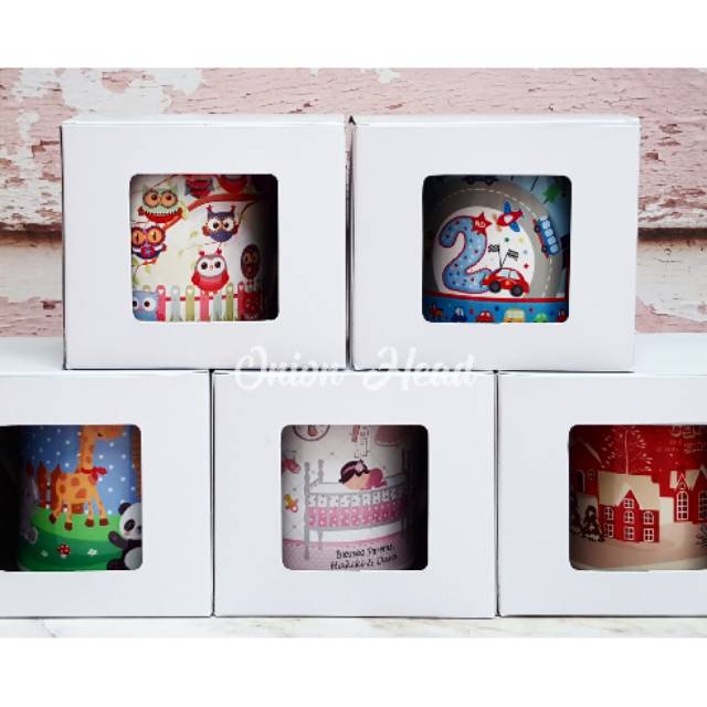 

Box putih / Box Mug / box murah / Box Hampers / Box Souvenir/duplex 350 gr