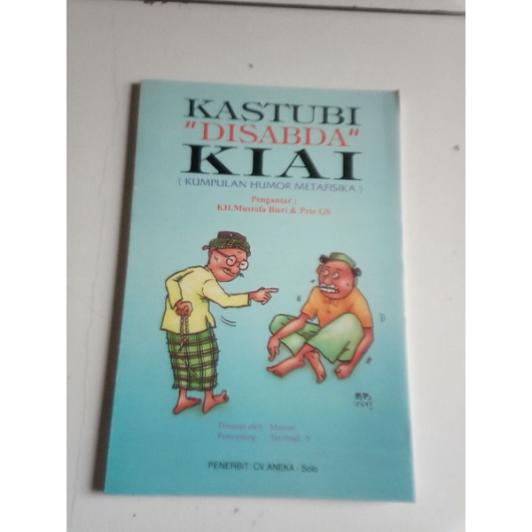 

KASTUBI "DISABDA" KIAI (KUMPULAN HUMOR METAFISIKA) CV. ANEKA Solo