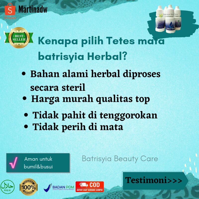 Obat tetes mata minus plus katarak batrisyia herbal 10ml