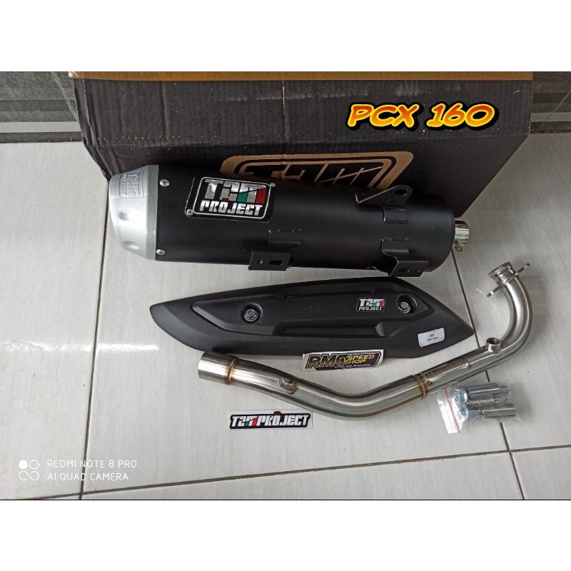 Knalpot Tzm project pcx 160 lokal Vario 160 new original 100%