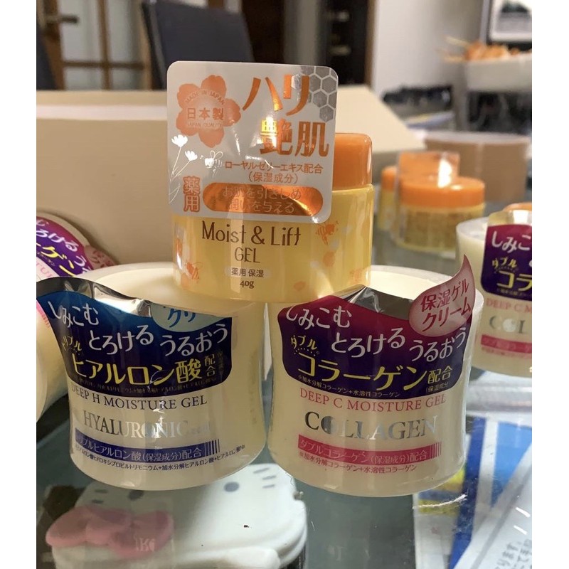 🇯🇵 Daiso Deep Collagen / Hyaluronic Acid / Royal Jelly Gel 40gr From Japan