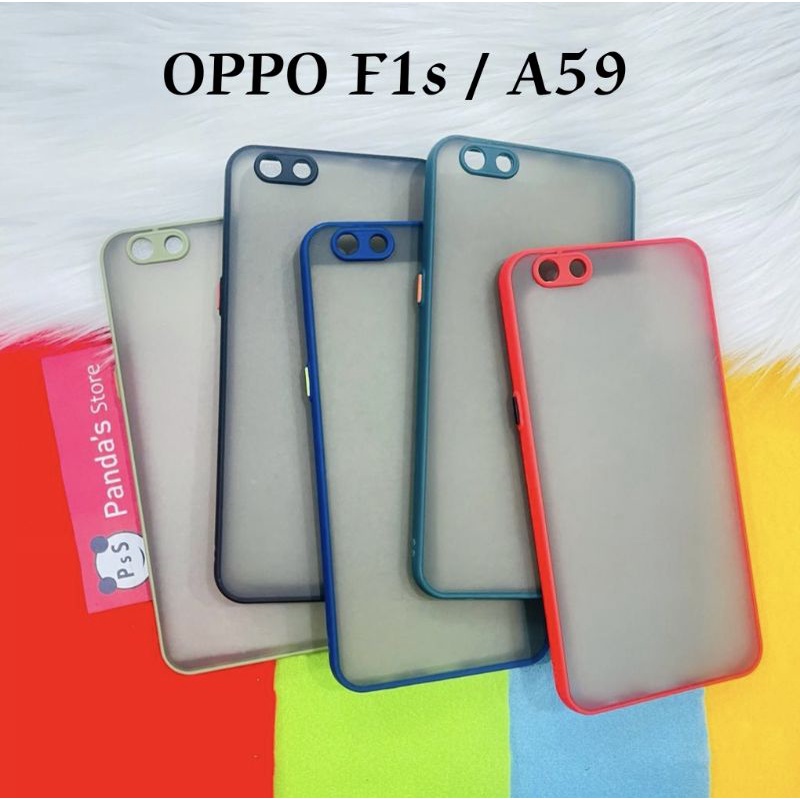 Case Oppo A59 / F1s My choice Polos + Ring Kamera / Pelindung Kamera (PsS)