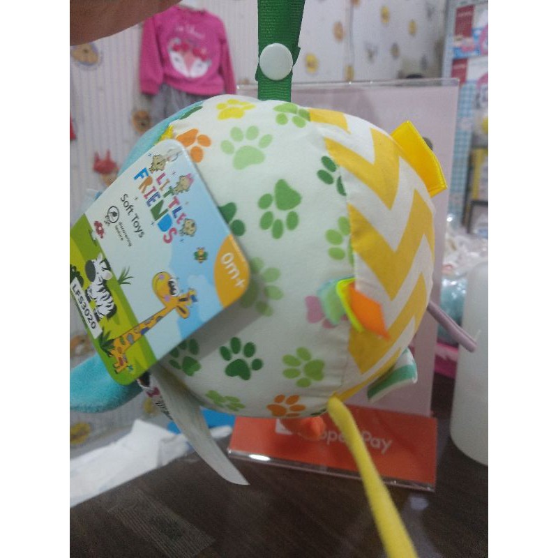 ♥BabyYank♥ LITTLE FRIENDS MAINAN SOFT BALL - MAINAN BONEKA BOLA ANAK BAYI LFS3010 LFS3020