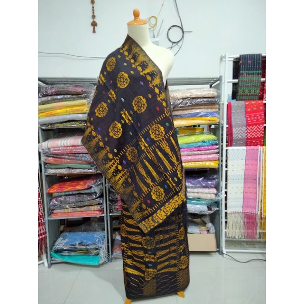 Songket Tarutung Piala Full Motif Kembang Loyang