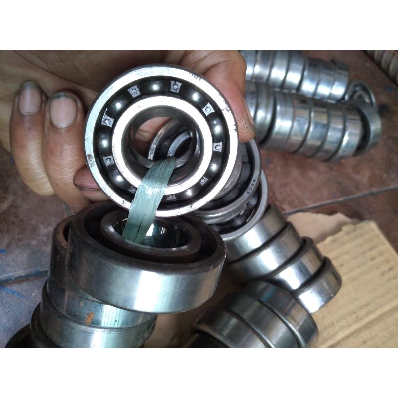 klaher Roda gerobak ukuran 6205 .Buat roda gerobak dorong model ruji behel ..ruji jari2 & pelek beca