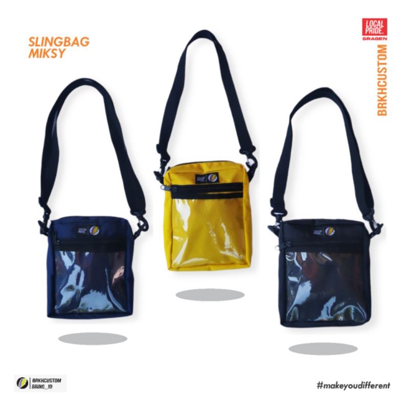 SLINGBAG MINI | SLINGBAG MIKSI | TAS SELEMPANG | TAS BAHU | SHOULDERBAG BRING PRIA DAN WANITA