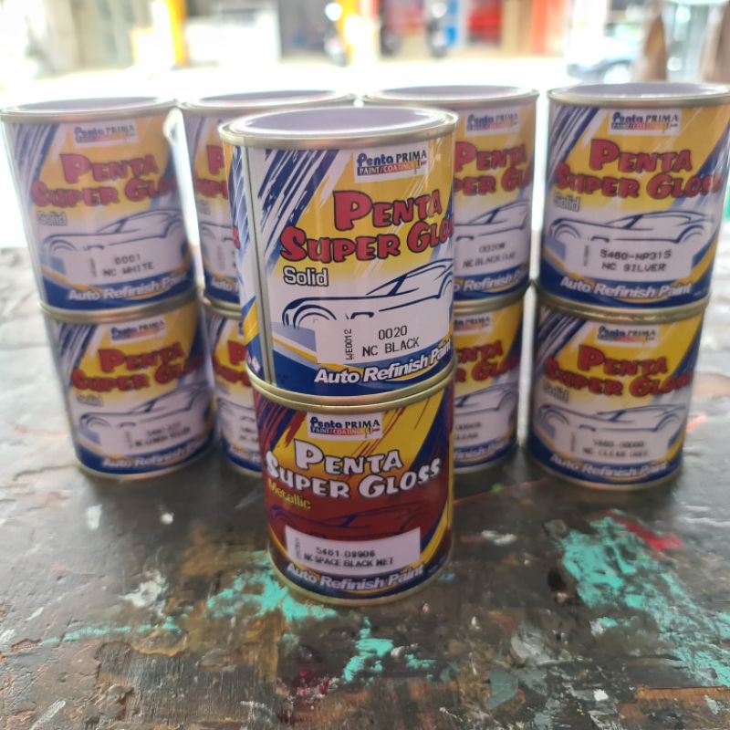 Penta Super Gloss Kecil Cat Mobil Duco NC 200gram 200ml 200cc