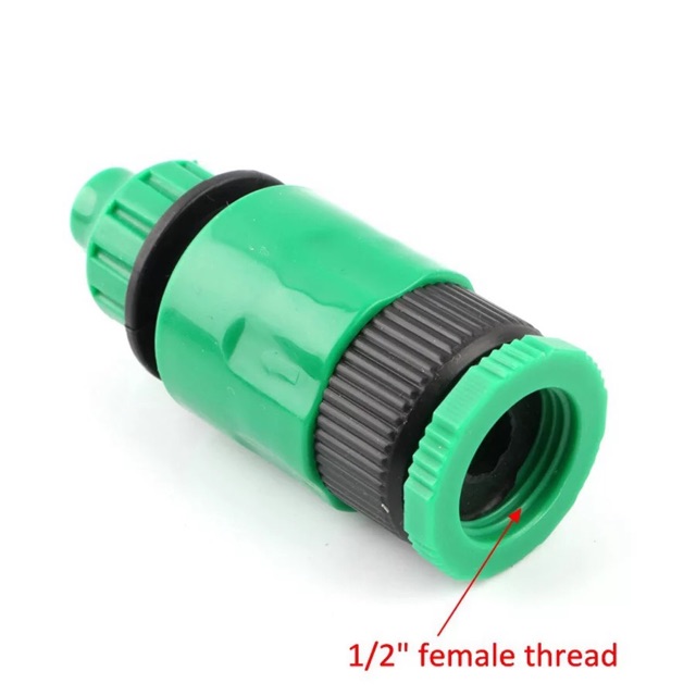 Quick Connector Female to 4 mm x 7 mm Hose, Konektor Selang 4x7mm