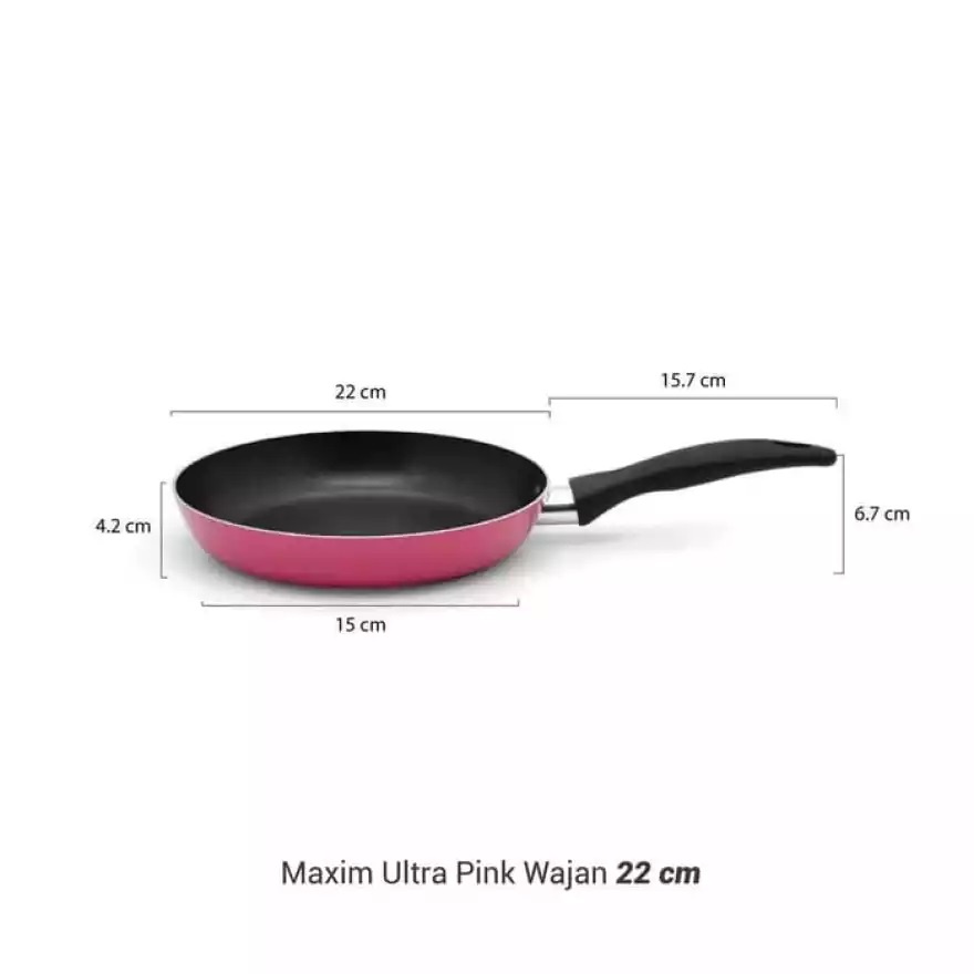 MAXIM Ultra Frying Pan /Penggorengan - 22cm