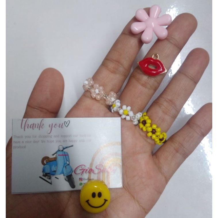 cincin manik full daisy