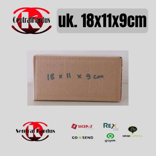 

dusbox polos standar 18x11x9cm (ISI 10 PCS) kardus box/ dus packing / kotak packing/Box Aksesories/murah kardus medium polos-centralkardus