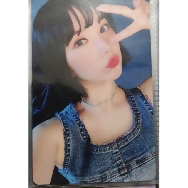 Eunha Gfriend Fever Photocard