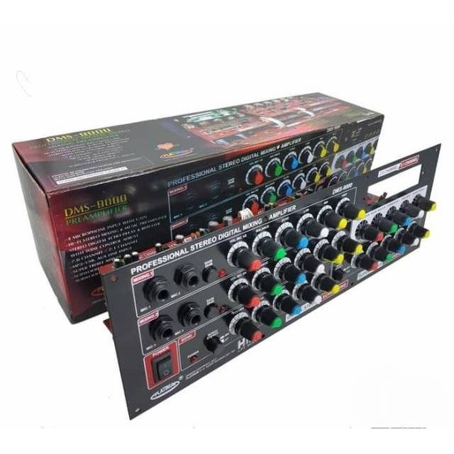 KIT DIGITAL KARAOKE MIXER AUDIO STEREO DMS-9000 preamp