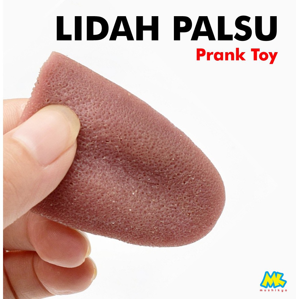 prank toy / mainan prank lidah palsu untuk halloween