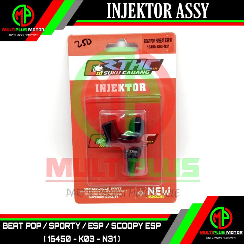 Injector Injektor Injeksi Injecsi Injection set assy BEAT POP,BEAT SPORTY,BEAT ESP,SCOOPY FI ESP
