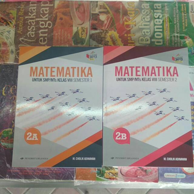 Matematika 2a 2b Smp Kelas Vlll Smp Erlangga K13n Revisi