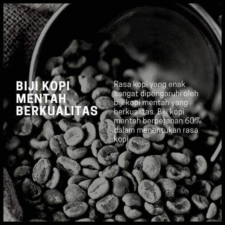 

YCY5 BIJI KOPI SUSU BLACK ONYX BLEND - 1KG NORTHSIDER COFFEE - BIJI KOPI 449N