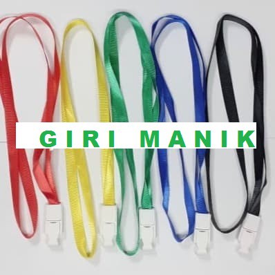 

Tali Lanyard/ ID Card Model Clip Plastik