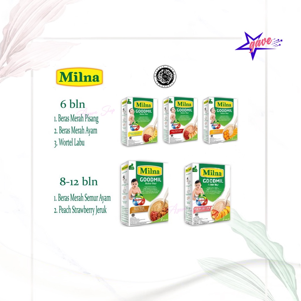 Milna bubur goodmil 120 gram