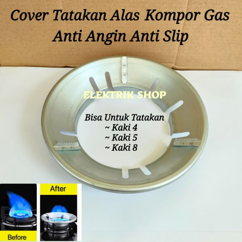 COVER TATAKAN ALAS KOMPOR GAS ANTI ANGIN DAN ANTI SLIP