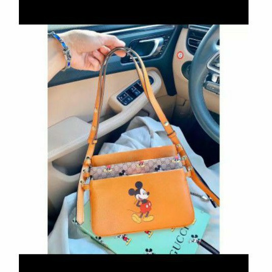 Tas pouch gucci mickey