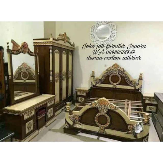 Kamar set klasik ukir jepara